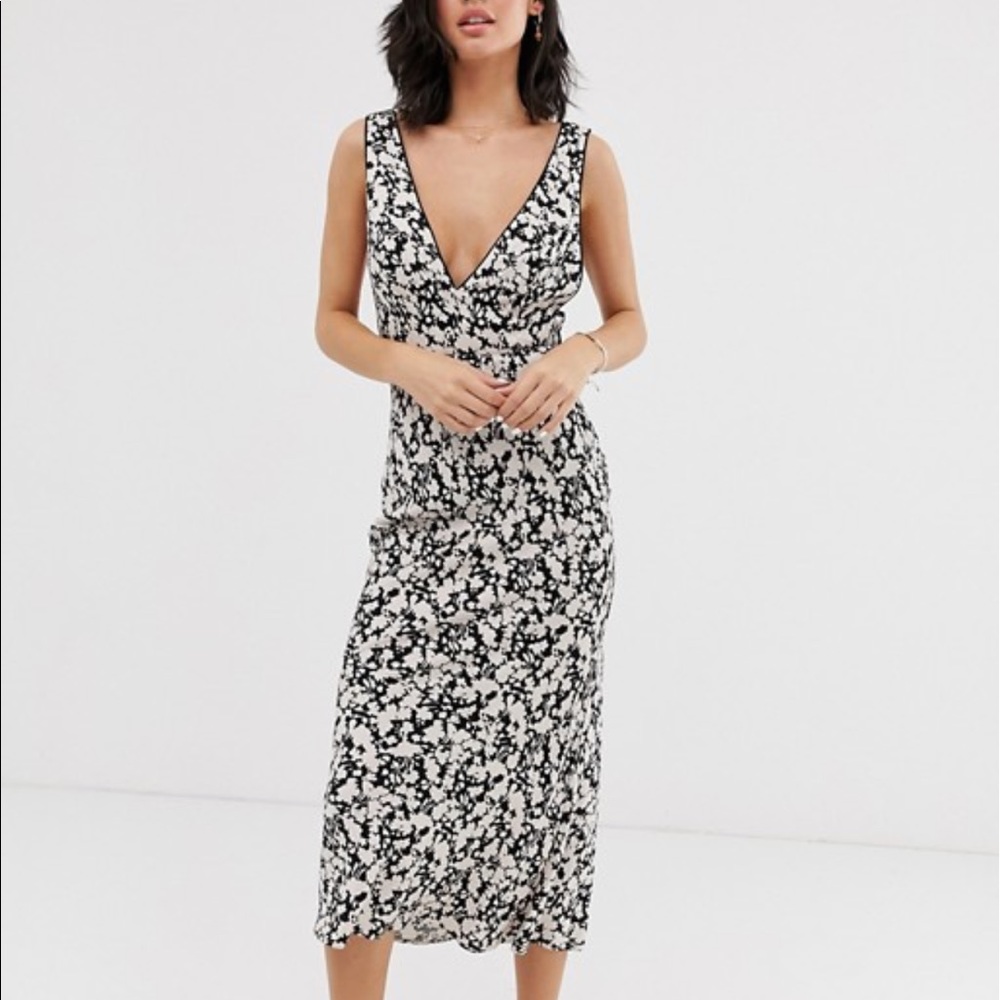 NWOT Free People | Ohh La La Bias Midi Dress sz 6